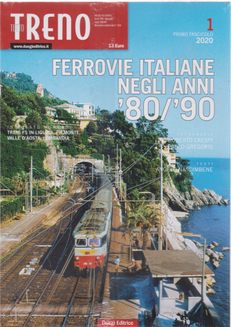 Tutto Treno Modellismo - Ferrovie It.80/90  - Primo fascicolo 2020 - mensile - ottobre 2020