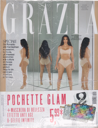 Grazia Speciale - + pochette glam + maschera di bellezza effetto antiage  - n. 43 - 8/10/2020 - settimanale - 