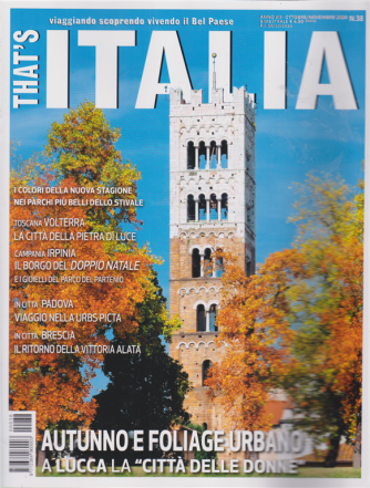 That's Italia - n. 38 - ottobre - novembre 2020 - bimestrale