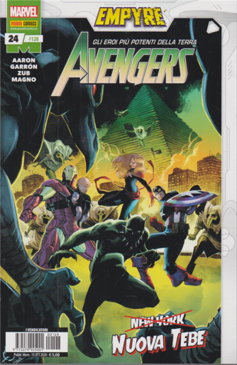 Avengers N. 24 / 128 - Nuova Tebe -  mensile - 15 ottobre 2020
