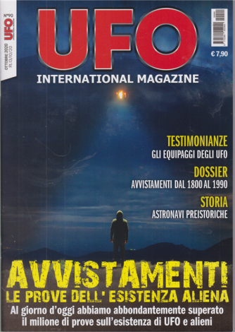 Ufo International Magazine - n. 90 - ottobre 2020 - mensile