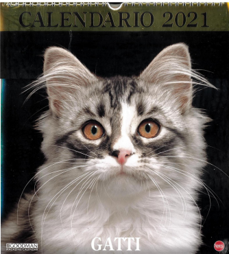 Calendario Gatti 2021 by Lisa Goodman - cm. 27 x 30 con spirale