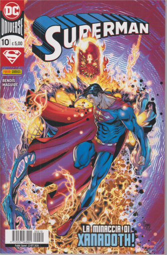Superman - n. 10 - La minaccia di Xanadoth! - quindicinale  - 22 ottobre 2020