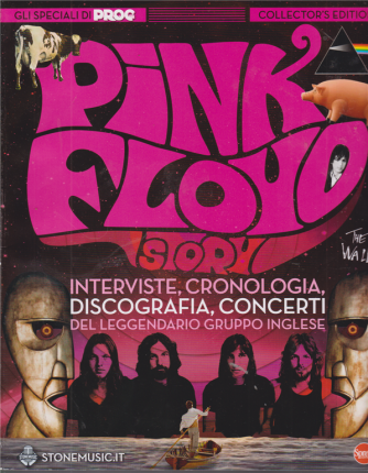 Classic Rock Monografie ultra - Pink Floyd  story - n. 6 - bimestrale - novembre - dicembre 2020 - 