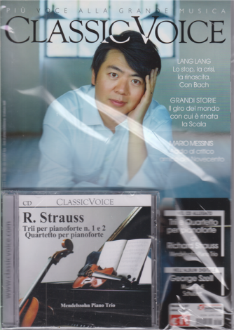 Classic Voice - n. 257 - mensile - ottobre 2020 + cd R. Strauss 