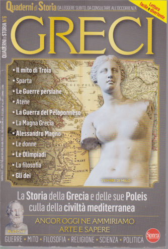 Quaderni di Storia - Greci - n. 6 - bimestrale - ottobre - novembre 2020 - 