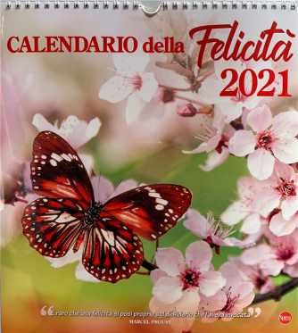 Calendario 2021 della Felicità - cm. 27.5 x 30 con spirale