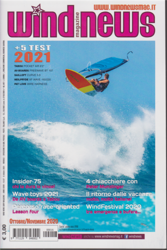 Wind News Surf magazine - n. 6/7 - 6 ottobre 2020 - mensile