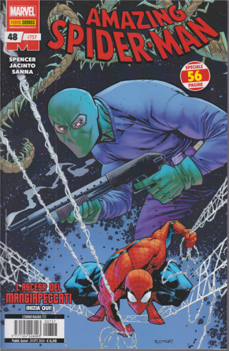 Uomo Ragno - Amazing Spider-Man - n. 757 - L'ascesa del mangiapeccati - quindicinale - 29 ottobre 2020 - 56 pagine