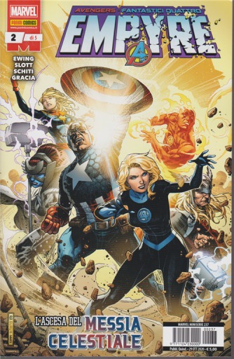Marvel Miniserie - Empyre - n. 237 - L'ascesa del Messia celestiale - quindicinale - 29 ottobre 2020