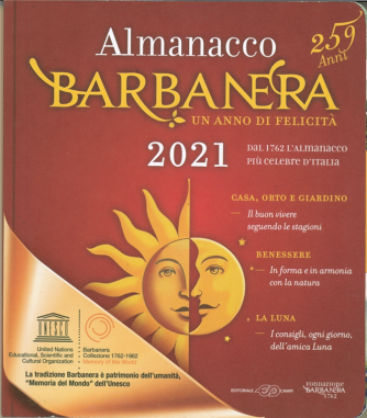 l'almanacco più celebre d'Italia da 259 anni