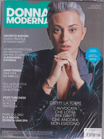 Donna Moderna  + Giallo zafferano - n. 47 - 5 novembre 2020 - settimanale - 2 riviste