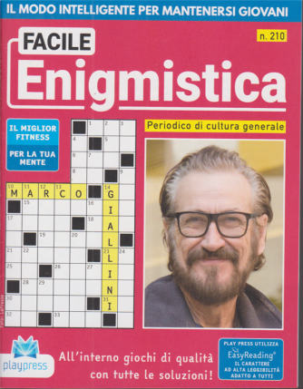 Facile Enigmistica - n. 210 - bimestrale - 7/11/2020