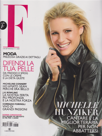 F - n. 46 -Michelle Hunziker -  settimanale - 17/11/2020