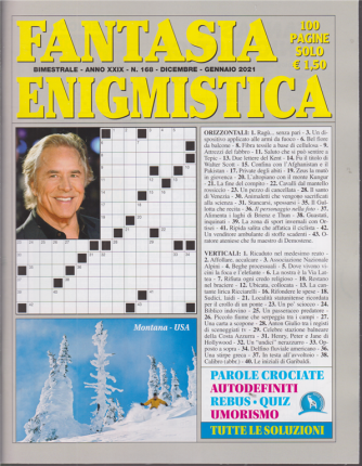 Fantasia Enigmistica - n. 168 - bimestrale - dicembre - gennaio 2020 - 100 pagine