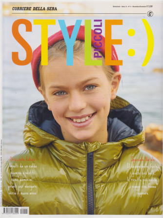Style Piccoli - n. 5 - bimestrale - novembre - dicembre 2020