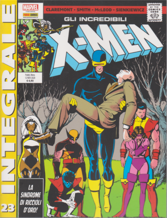 Marvel Integrale  - Gli incredibili X-Men - n.23 -La sindrome di riccioli d'oro! -  mensile - 12 novembre 2020