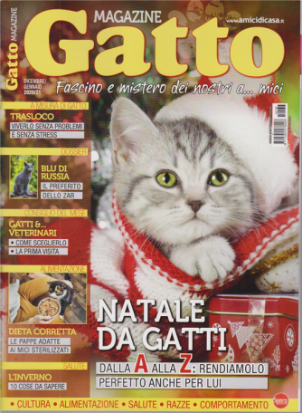 Gatto Magazine - n. 136 - dicembre - gennaio 2021 - mensile