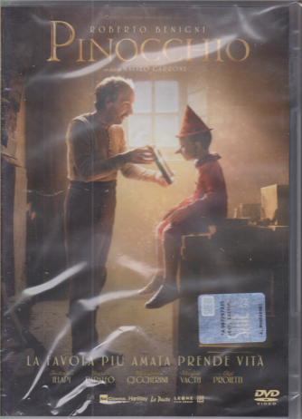I Dvd Fiction di Sorrisi 2 - n. 1 - Pinocchio - Roberto Benigni - 17/11/2020 - settimanale