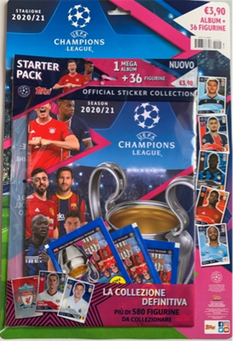 Album Figurine Champions League (UEFA)  2020/21 + 36 Figurine