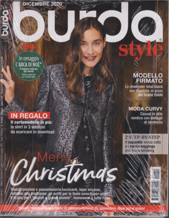 Burda style -+  Arca di Noe'in   Omaggio - n. 12 - dicembre 2020 - mensile - 2 riviste