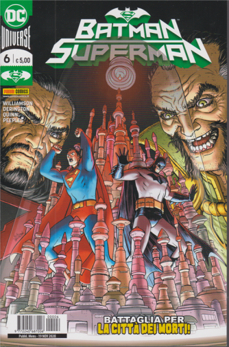 Batman/Superman - n. 6 - Battaglia per la città dei morti! - mensile - 19 novembre 2020