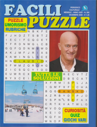 Abbonamento Facili Puzzle (cartaceo mensile)