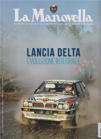 La Manovella - n. 11 -Lancia Delta evoluzione integrale -  novembre 2020 - mensile