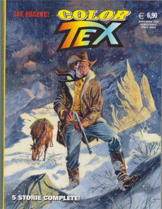 Tex Color - La casa del giudice e altre storie - n. 18 - novembre 2020 - semestrale - 160 pagine!