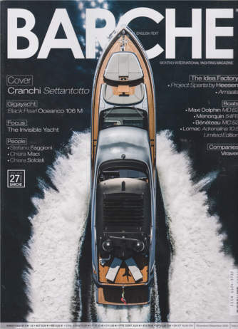 Barche - n. 12 - mensile - dicembre 2020 - italiano - inglese