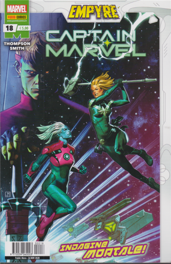 Captain Marvel - n. 18 -Indagine mortale! -  mensile - 26 novembre 2020