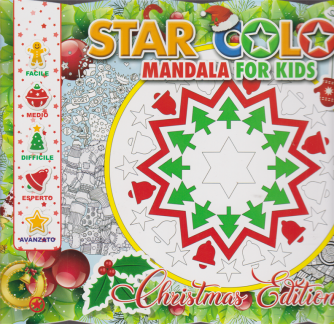 Star Color - Mandala for kids - Christmas Edition - n. 1 - bimestrale - novembre/dicembre 2020 - 