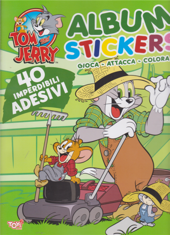 Toys2 Colora e  Gioca - Tom and Jerry - Album color - n. 40 - bimestrale - 26 novembre 2020 - 