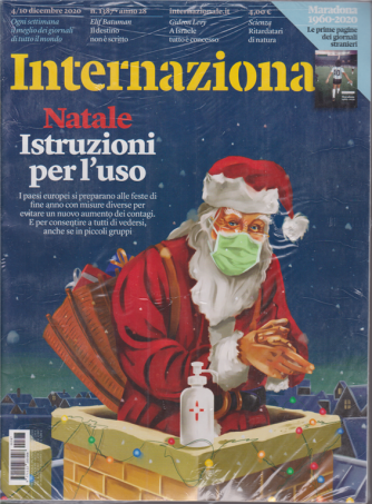 Internazionale + Maradona 1960-2020 - n. 1387 - 4/10 dicembre 2020 - settimanale - 2 riviste