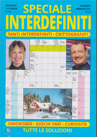 Speciale Interdefiniti - n. 13 - dicembre - febbraio 2021 - 