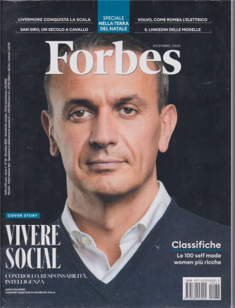 Forbes + Forbes Responsability - n. 38 - dicembre 2020 - mensile - 2 riviste