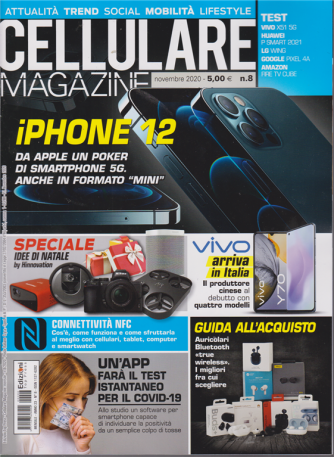 Cellulare Magazine - n. 8 - novembre 2020 - mensile - 