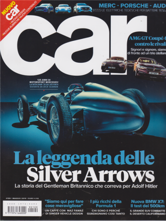Car - n. 109 - maggio 2019 - La leggenda delle Silver Arrows