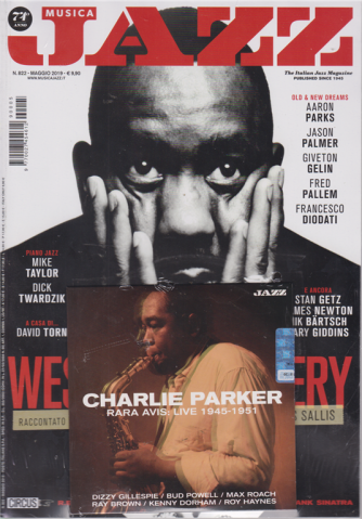 Musica Jazz - n. 822 - maggio 2019+ cd Charlie Parker