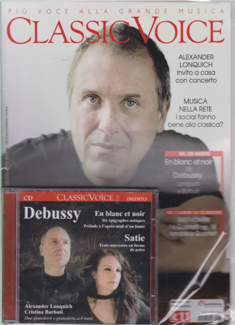 Classic Voice - n. 237 - mensile - febbraio 2019 - Debussy - rivista + cd