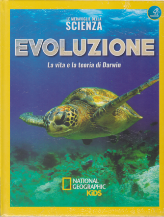 Le meraviglie della scienza - Evoluzione - La vita e la teoria di Darwin - n. 19 - settimanale - copertina rigida