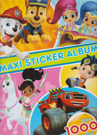 Centauria Kids -Maxi sticker album - n. 7 - bimestrale - oltre 1000 adesivi