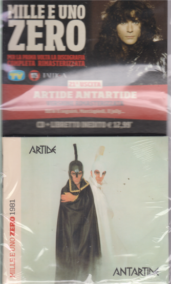 Mille e uno Zero - n. 21 - Artide Antartide - cd + libretto - settimanale