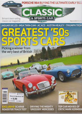 Classic & Sportscar - n. 3 - marzo 2019 - in inglese