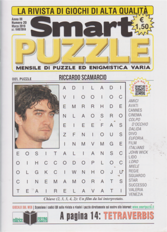 Smart Puzzle - n. 20 - marzo 2019 - mensile