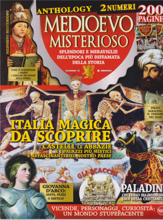Medioevo Misterioso Anthology - n. 3 - bimestrale - giugno - luglio 2019 - 2 numeri - 200 pagine