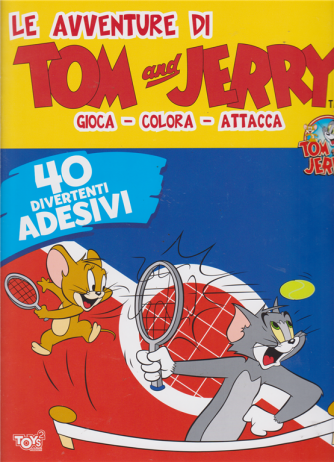 Toys2 Colora E Gioca - Le Avventure Di Tom and Jerry - n. 31 - bimestrale - 16 maggio 2019  