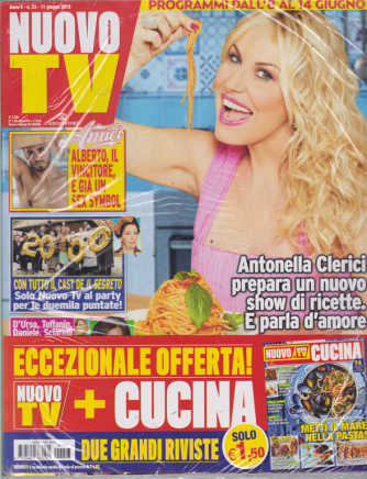 Nuovo Tv + - Nuovo Cucina - n. 23 - 11 giugno 2019 - settimanale - 2 riviste