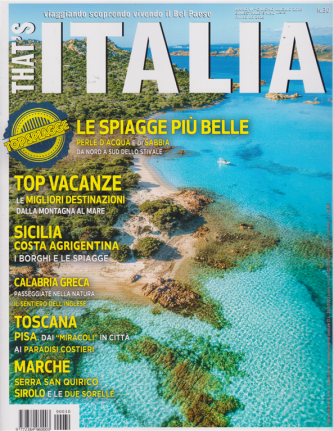 That's Italia - n. 30 - giugno - luglio 2019 - bimestrale - 