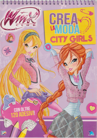 Tridi Activity - Winx Club Crea La Moda city girls - n. 19 - 20/2/2019 - bimestrale